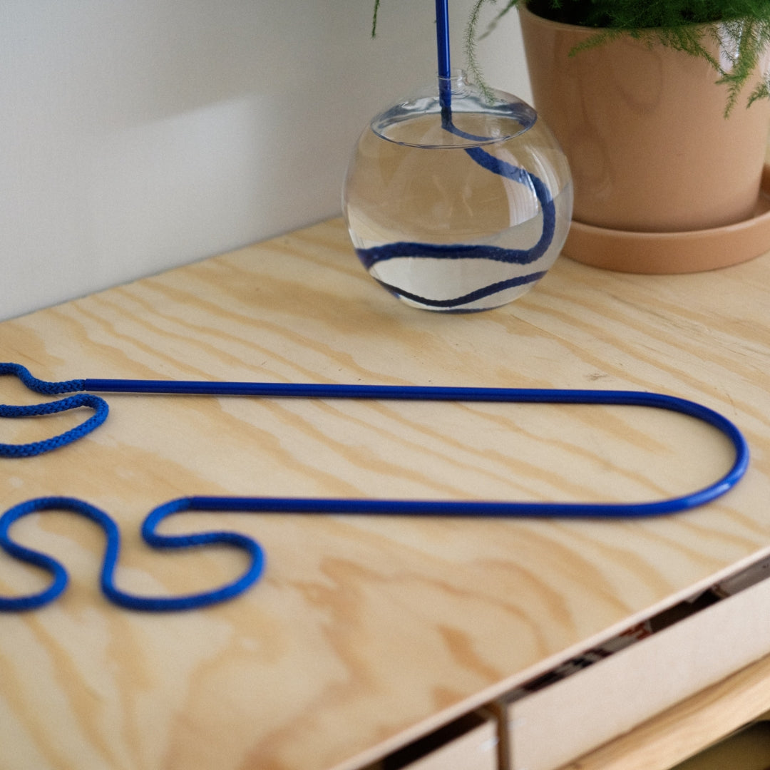Plant Straw Blue